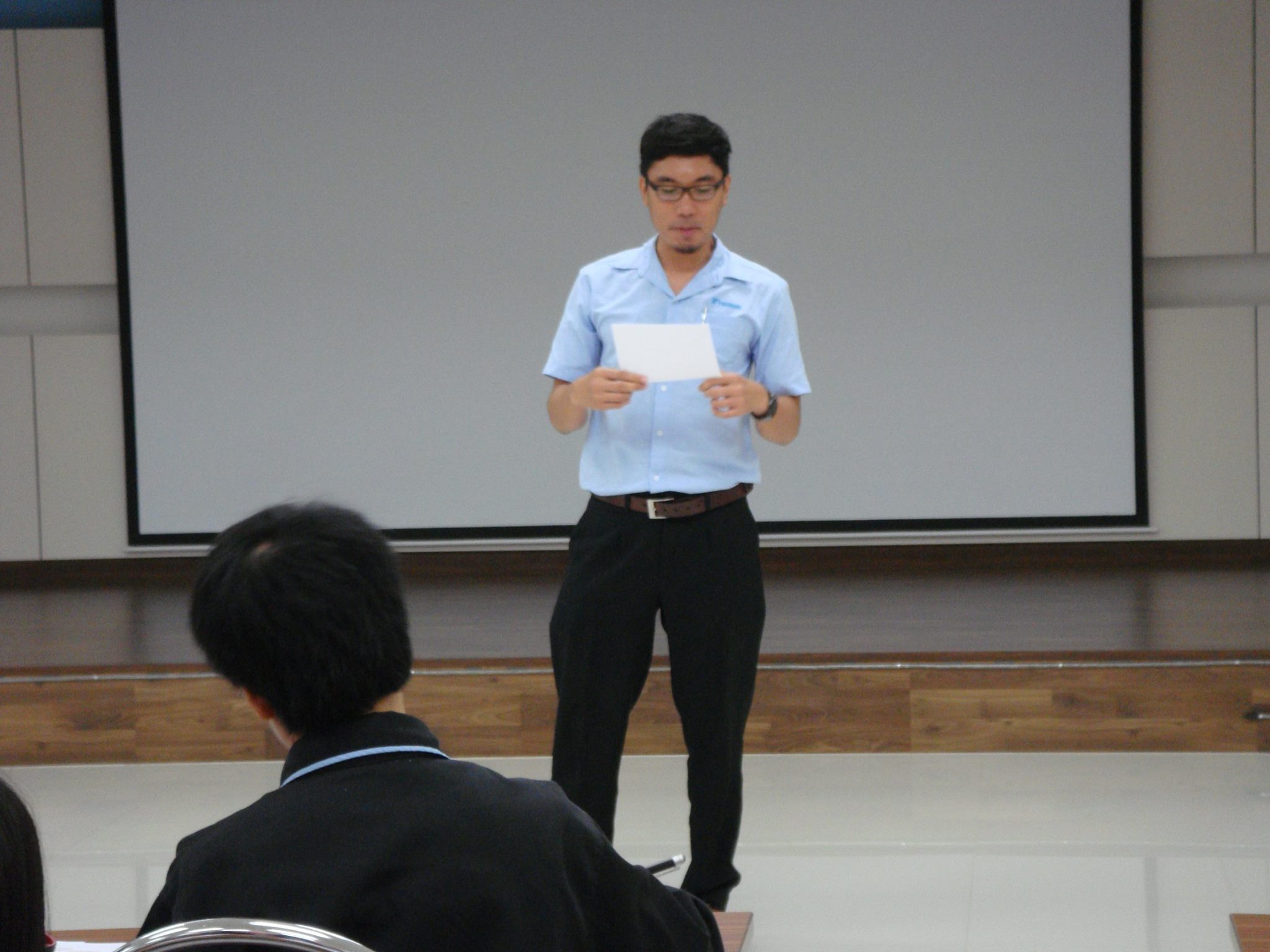Tsubakimoto Automotive (Thailand) : Public Speaking